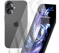 H HARDY 7H Hybrid Glass Screen Protector + Camera Lens Apple iPhone 17