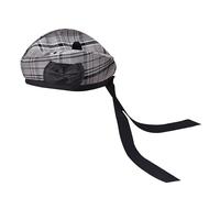 H HIGHLAND REDSTONE Glengarry Cap-Traditional Scottish Hat, Acrylic Wool Tartan Glengarry hat, Kilts/Bagpipes Accessories (UK, Alpha, One Size, Gray-Hamilton)