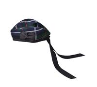 H HIGHLAND REDSTONE Glengarry Cap-Traditional Scottish Hat, Acrylic Wool Tartan Glengarry hat, Kilts/Bagpipes Accessories (UK, Alpha, One Size, Urquhart)