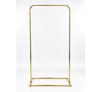 H Homedelight1234 Wedding Arch Metal Frame Stand, Gold/Black/Silver, Decorative Backdrop Display for Events and Home, welcome sign frame stand (GOLD, 180CM/71'' HIGH)