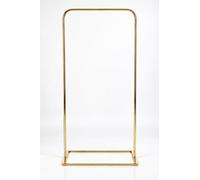 H Homedelight1234 Wedding Arch Metal Frame Stand, Gold/Black/Silver, Decorative Backdrop Display for Events and Home, welcome sign frame stand (GOLD, 160CM/63'' HIGH)