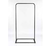H Homedelight1234 Wedding Arch Metal Frame Stand, Gold/Black/Silver, Decorative Backdrop Display for Events and Home, welcome sign frame stand (BLACK, 200CM/79'' HIGH)