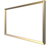 H Huaberich Aluminum Alloy Decorative Frame case for Echo Show 21 (Golden)
