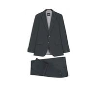H-Huge Two-piece Slim-fit Suit - male - Boss - Single Breasted Suits - Green - 3XL - Suits 3XL