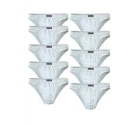 H.I.S Pack of 10 Briefs 10 X White