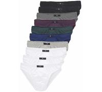 H.I.S Pack of 10 Briefs Assorted