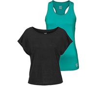 H.I.S Pack of 2 T-Shirts Black / Mint