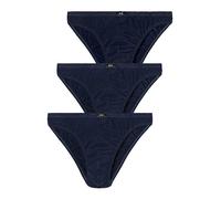 H.I.S Pack of 3 Cotton Blend Briefs Navy