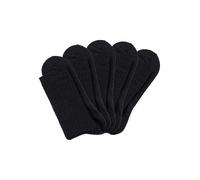 H.I.S Pack of 5 Crew Socks Black