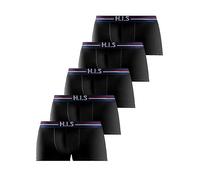 H.I.S Pack of 5 Striped Hipster Navy