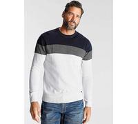 H.I.S Round Neck Jumper White