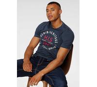 H.I.S Round Neck T-Shirt Navy