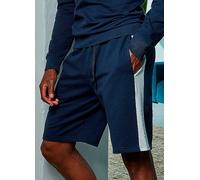 H.I.S Side Stripe Sweat Shorts Navy