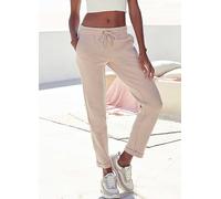 H.I.S Straight Leg Sweat Pants Beige