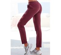 H.I.S Straight Leg Sweat Pants Ruby