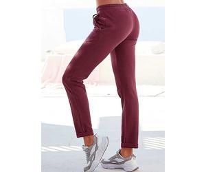 H.I.S Straight Leg Sweat Pants Ruby
