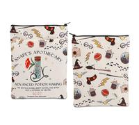 H Inspired Book Sleeve Gifts Book Lovers Gifts Book Covers for Paperbacks Movie Merch Bookish Gift (HP Apothecary bs)