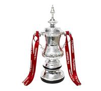 H&J&J FA Cup Trophy Collection England Football Championship Trophy Fans Office Home Decor Souvenir Collection Display Ornaments Resin,77cm/30in