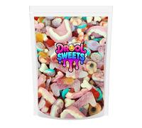 H&Jodie's Drool Sweets, Anatomy Mix (500g) Pick 'n' Mix is Packed with Fizzy Chewy Sweets in Unique Shaped like Body Parts, Perfect for Sharing, Gifting, Parties or any Celebration for Kids & Adult
