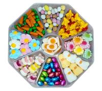 H&Jodie's Easter Sweets Platter (1190 gm), An Assortment of Easter Delights, from Chocolate Eggs to Colorful Candies, Pick & Mix Classic Retro Chewy Candy for Celebrations, Perfect for Kids & Adult