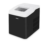 H.Koenig KW12 Ice Cube Maker Machine 120W 2.2L Black Silver