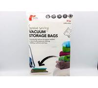 H & L Russel 2-Way Vacuum Storage Bags, Set of 2, 95 x 60 cm