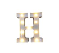(H) LED English Letter And Symbol Pattern Night Light Home Room Proposal Decor Creative Modeling Lights For Bedroom Birthday Party