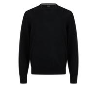 H-Leno Jumper - male - Boss - Round-neck Knitwear - Black - S - Knitwear S