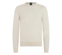 H-Leno Jumper - male - Boss - Round-neck Knitwear - White - 2XL - Knitwear 2XL