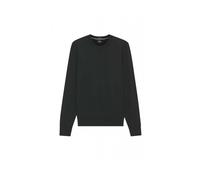 BOSS Merino-wool sweater with logo embroidery - Style H-Leno-L, 50571914 Black L
