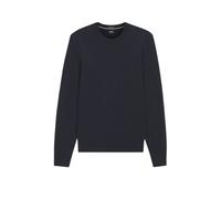 BOSS Merino-wool sweater with logo embroidery - Style H-Leno-L, 50571914 Dark Blue XXL