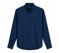 H-Liam-Bd-E-C1-261 Linen Shirt Regular Fit - male - Hugo - Casual Shirts - Blue - 2XL - Shirts 2XL