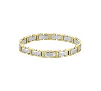H-link cuff Logo Clasp Gold One Size