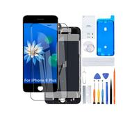 H&LYCYJ Display for iPhone 8 Plus A1897 A1864 LCD Screen Replacement 3D Touch Full HD Touchscreen ID Digitizer Frame Assembly, Waterproof Adhesive, Repair Kits