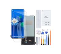 H&LYCYJ Display Screen for Oneplus 8 Pro TFT IN2023 IN2020 IN2021 IN2025 LCD Screen Replacement Assembly with Kit (Without Fingerprints, Not Curved Screen)