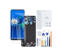 H&LYCYJ Display Screen for Samsung Galaxy A20 TFT A205F A205FN A205GN LCD Screen Replacement Assembly Kit with Frame