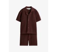 H&M Adorables H&M Adorables Bello Two-Piece Cotton-Knit Set 2-10 Years Brown Dark 4-6 Years