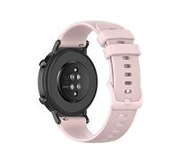 H.May 18mm Silicone Watch Straps, Quick Release, Waterproof, Pink, 18mm, Unisex, Contemporary, Watch Band