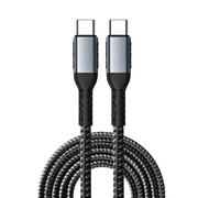 H.May USB C to USB C Charger Cable,100W USB C Cable,PD Fast Charging Cable,5A Phone Data Cable, Dual Head TYPE-C 480Mbps Cable for MacBook, Pro, iPad Air, iPhone, Samsung S23,PS5 etc. (1 M)