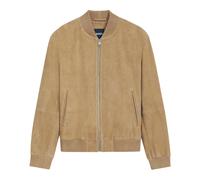 H Muller Suede Jacket- male- Hugo- Bomber Jackets- Beige- 2XL- Jackets 2XL