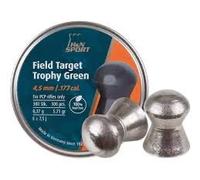 H&N Sport Field Target Trophy Green - LEAD FREE - .177/4.50mm (300ct) L206