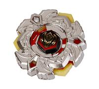 H New Release Assembled Burst Gyro 114 - Silver, Plastic and Metal Material, 5cm Diameter, Ideal Toy for Boys