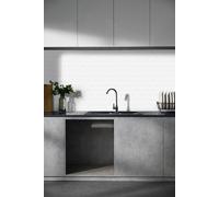 H&O Direct 10Pcs White Waterproof Rectangle Wall Stickers H&O Direct White