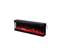 H&O Direct 50" Electric Fireplace with Remote Control in Black H&O Direct Black
