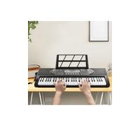 H&O Direct 61-Key Portable Electronic Keyboard in White H&O Direct White
