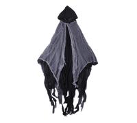 H&O Direct Black Halloween Costume Cosplay Skeleton Cloak H&O Direct Black