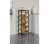 H&O Direct Floor Standing Tree Bookshelf Storage Rack in Black H&O Direct Black