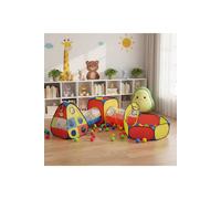H&O Direct Kids Multi-Functional Play Tent Set with Connecting Tunnel H&O Direct Multicolor