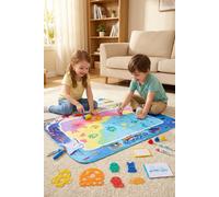 H&O Direct Ocean Water Doodle Painting Mat with Play Accessories H&O Direct Multicolor