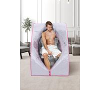 H&O Direct Personal Full Body Sauna Spa in Silver H&O Direct Silver